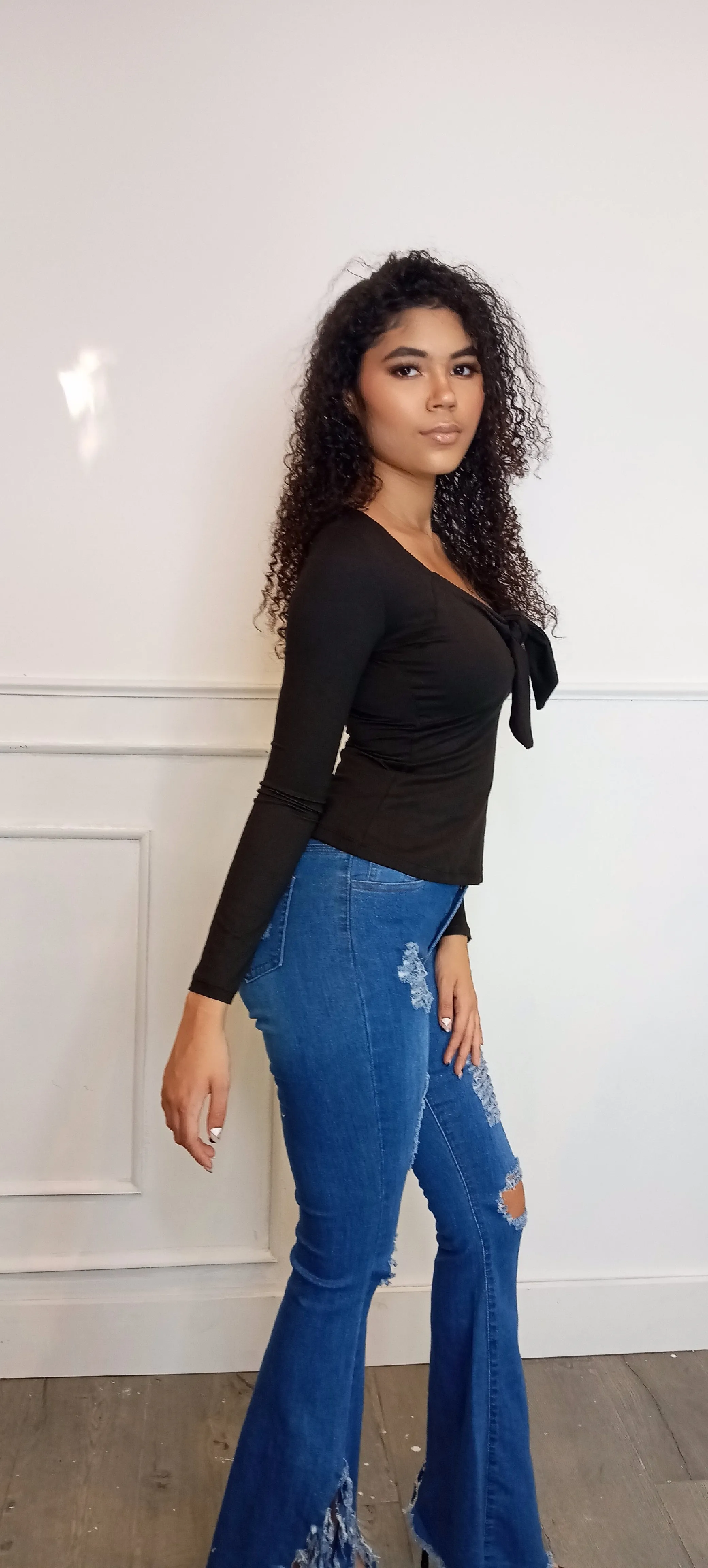 EVERYTHING I WANTED Top w/ Front Tie