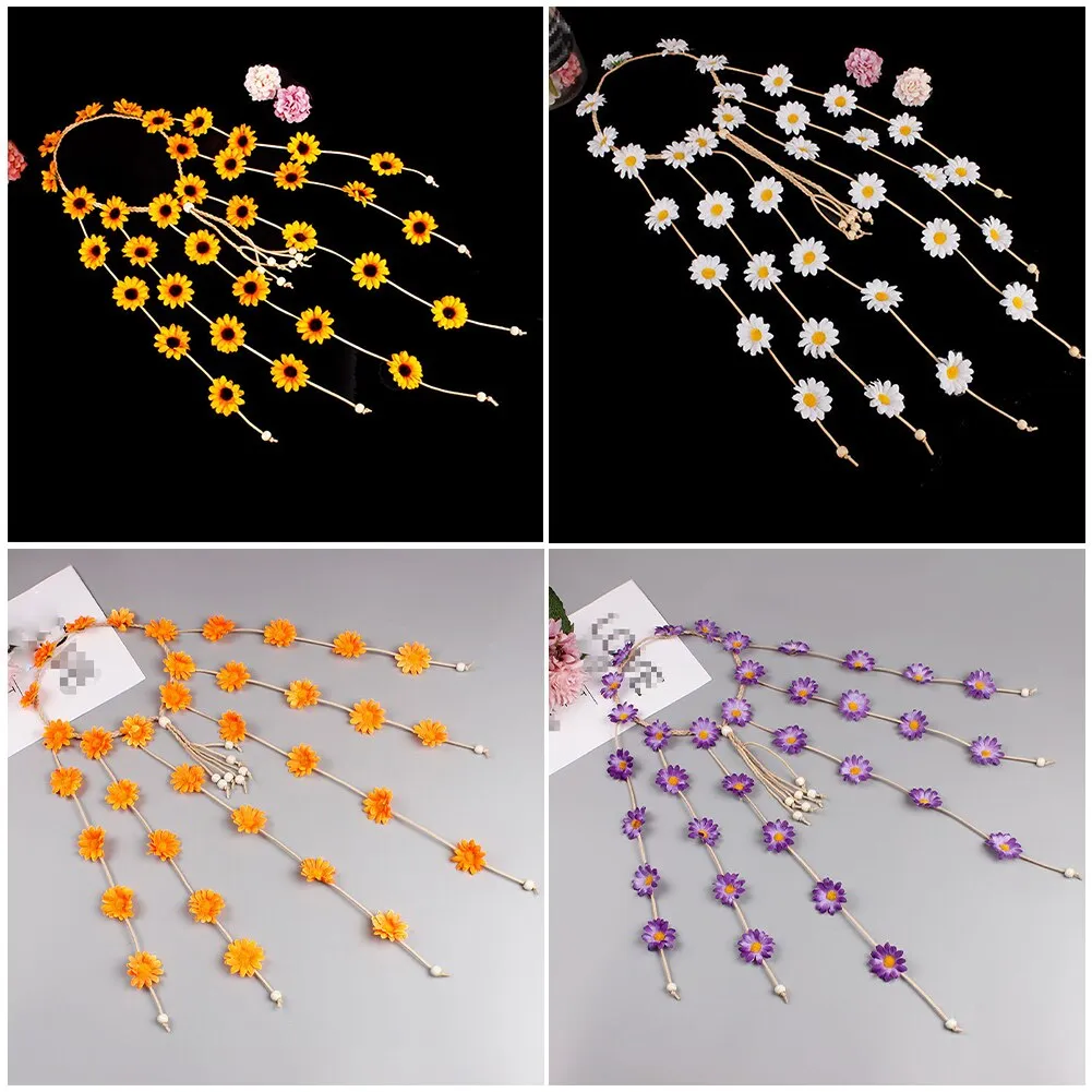 Flower Daisy Garland Festival Crown Headpiece
