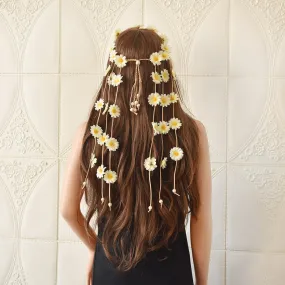 Flower Daisy Garland Festival Crown Headpiece