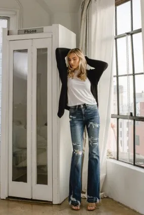 Flying Monkey Change of Heart Flare Jeans