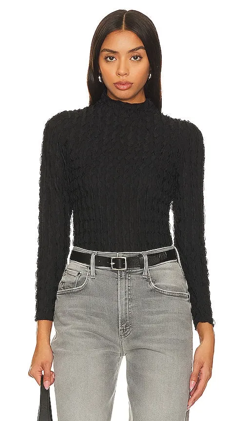 Free People x REVOLVE Party Favor Bodysuit in Black
