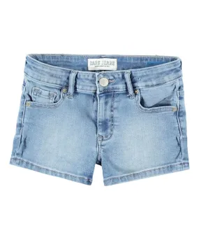 Girl's Cotton Denim Noalin Shorts - Super Bleached