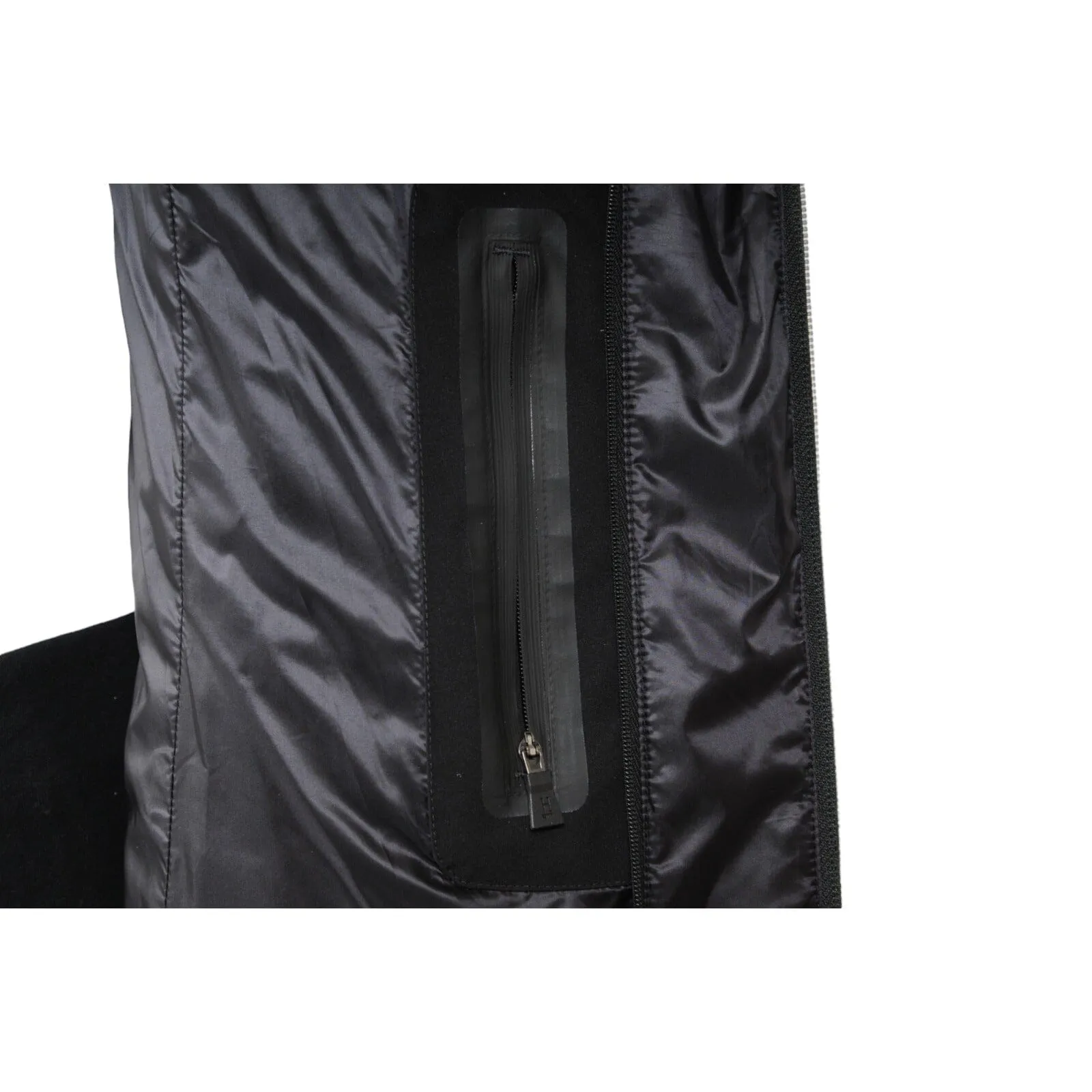 Goretex Hooded Down Coat US 8 IT 44 Black Down Lining Jaclet