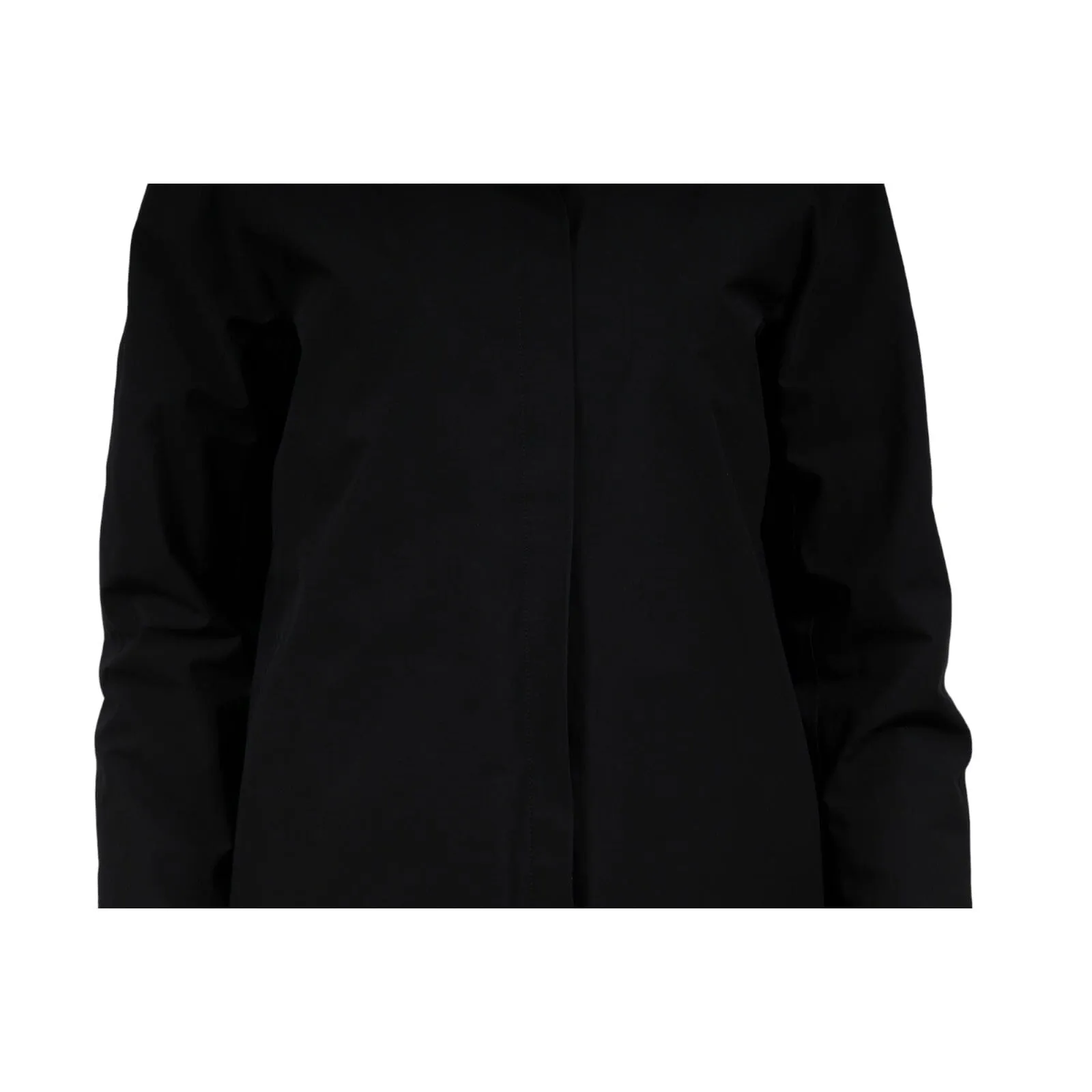 Goretex Hooded Down Coat US 8 IT 44 Black Down Lining Jaclet