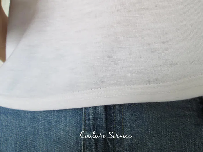 Handmade, White, One Strap, Rhinestone, Summer Tank Top
