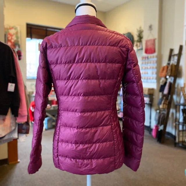 Heat Keep Down Coat w/Removable Hood - Size Small