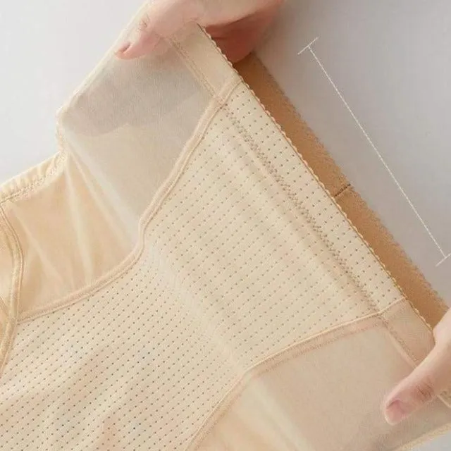 High-Waist Tummy Control Postpartum Lace Thigh Shaper Panty