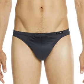 Hom Premium Cotton Comfort Micro Brief - Grey