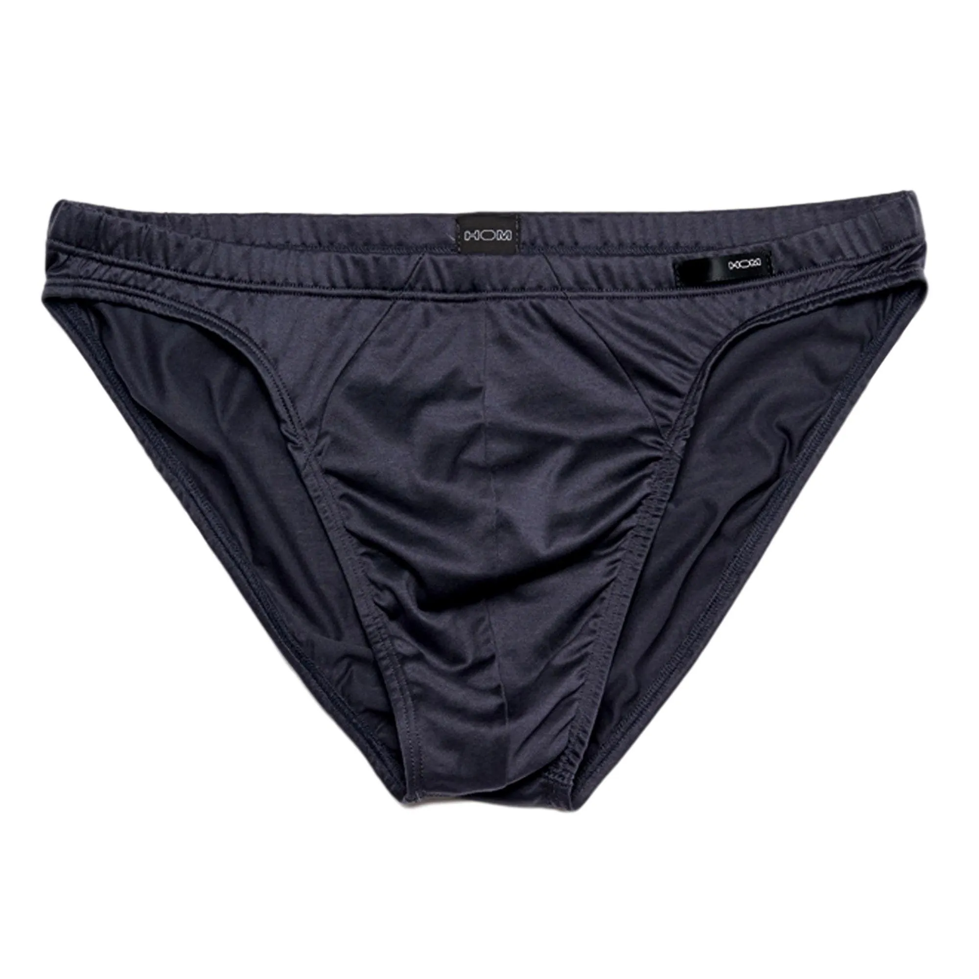Hom Premium Cotton Comfort Micro Brief - Grey