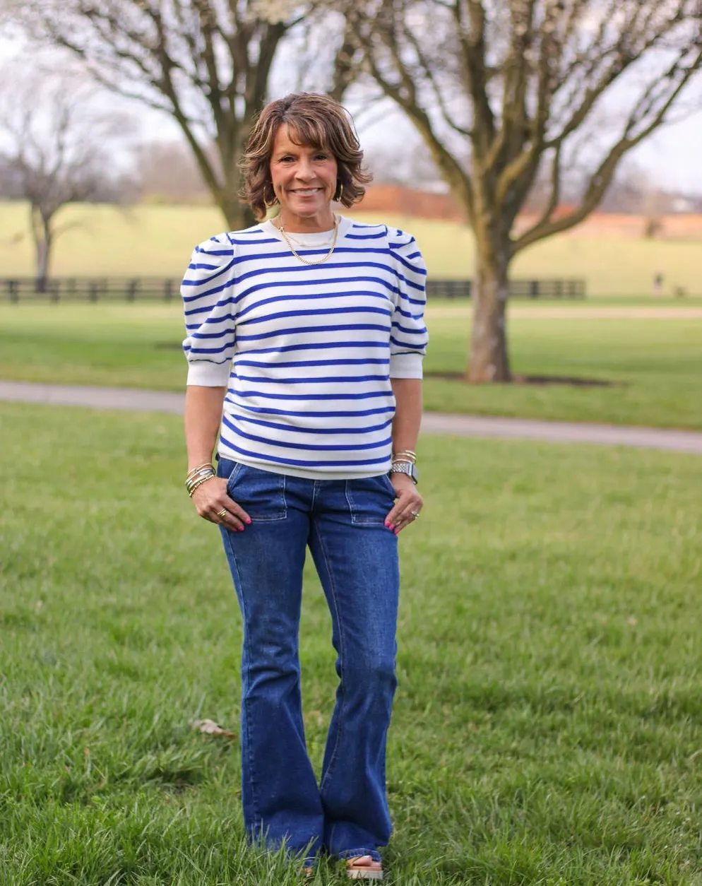 Jess Low Rise Flare Jean