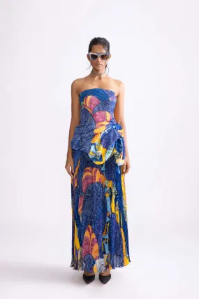 Joor Tribal Print Peplum Blouse