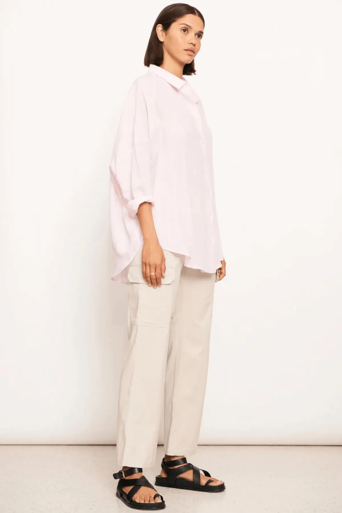JOSS SHIRT PINK DENIM