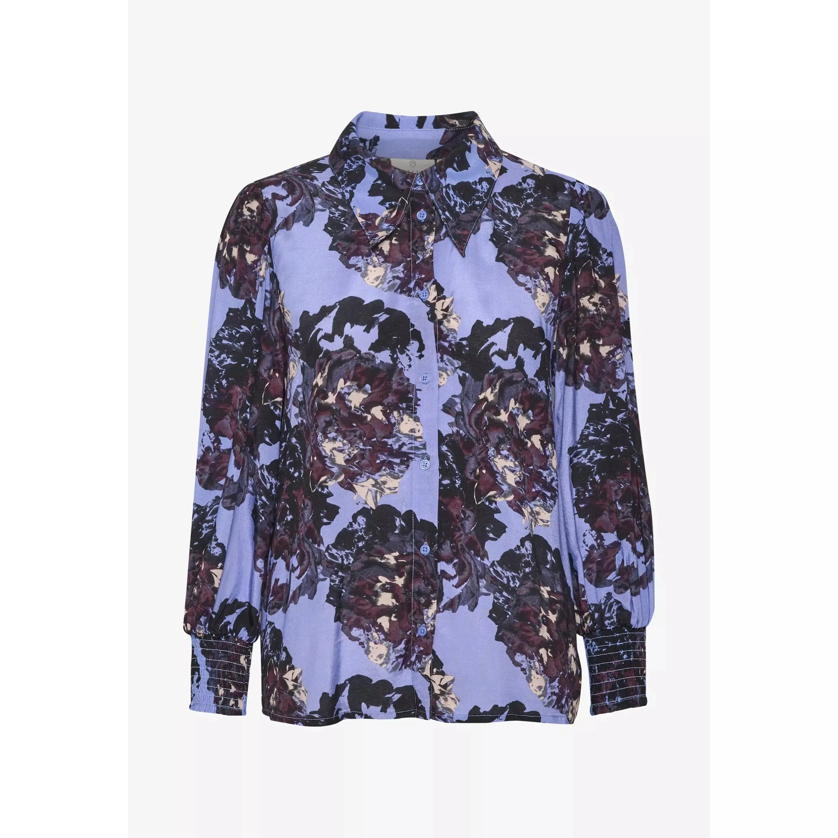 Kaffe Curve Nanni Shirt in Floral Print