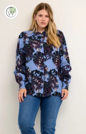 Kaffe Curve Nanni Shirt in Floral Print