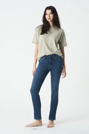 Kathleen Jeans - Mid Feather Blue