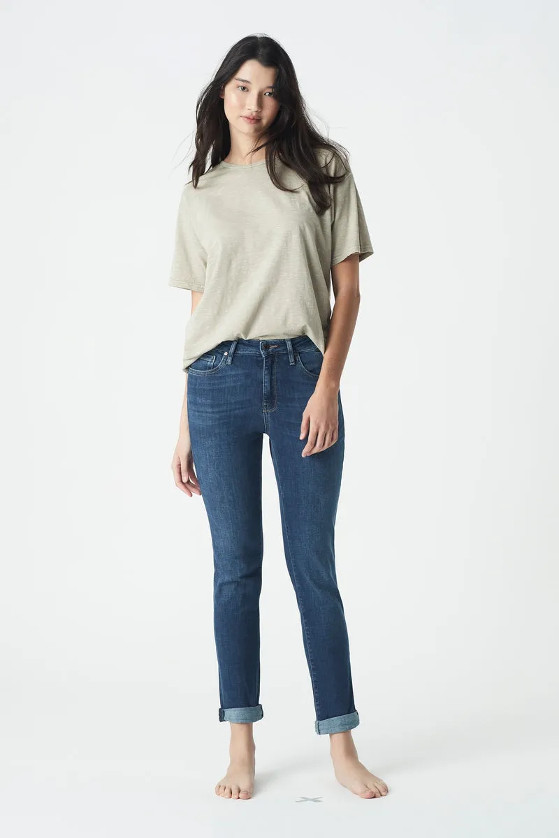 Kathleen Jeans - Mid Feather Blue