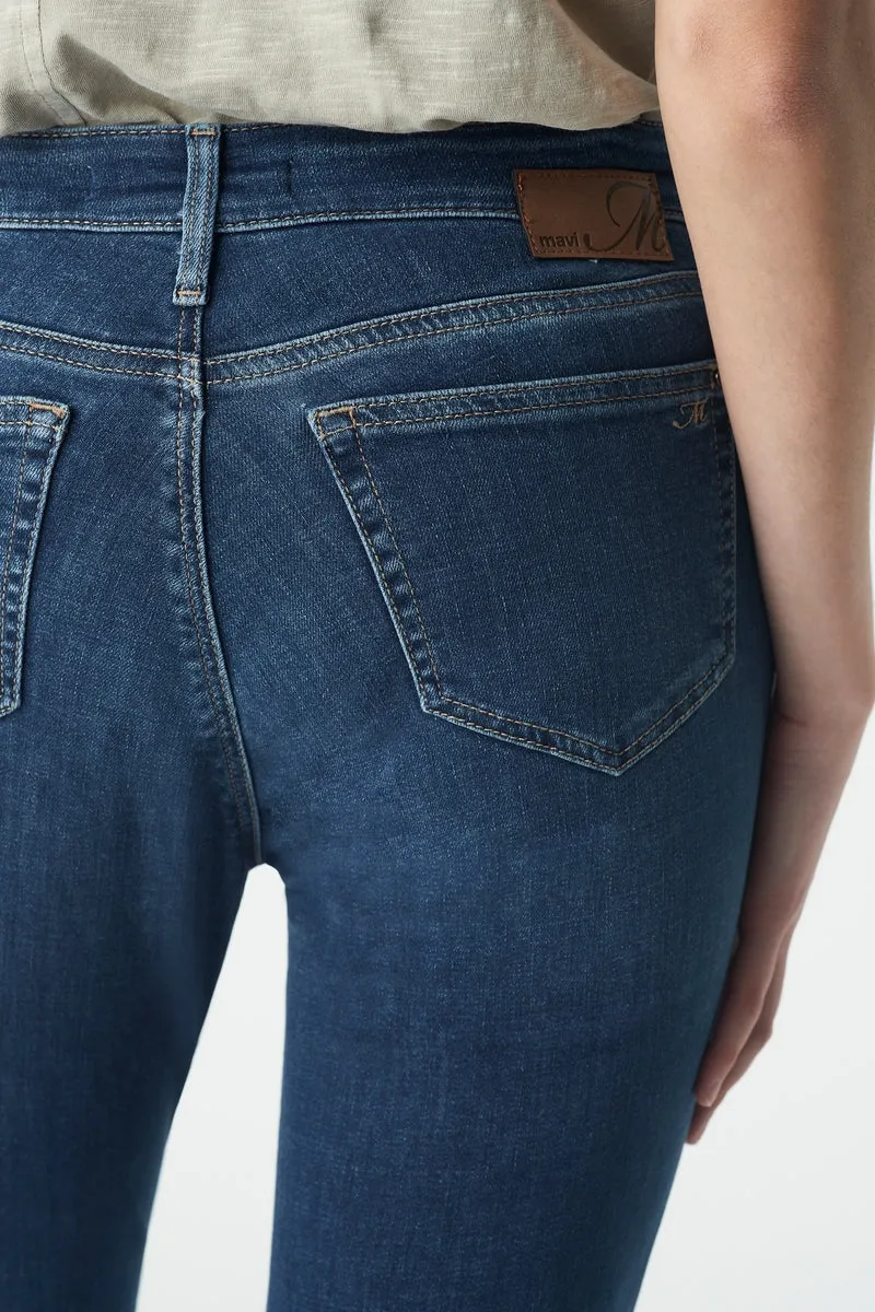 Kathleen Jeans - Mid Feather Blue