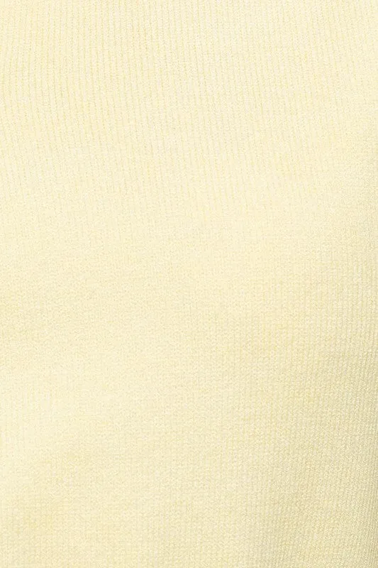 Lemon Meringue Collared Neck Sleeveless Top - Yellow or Off White