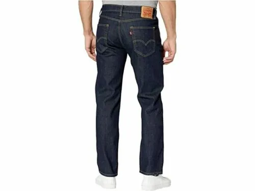 LEVI'S 505 Regular Dark Rinse Room At Thigh Men's Jeans