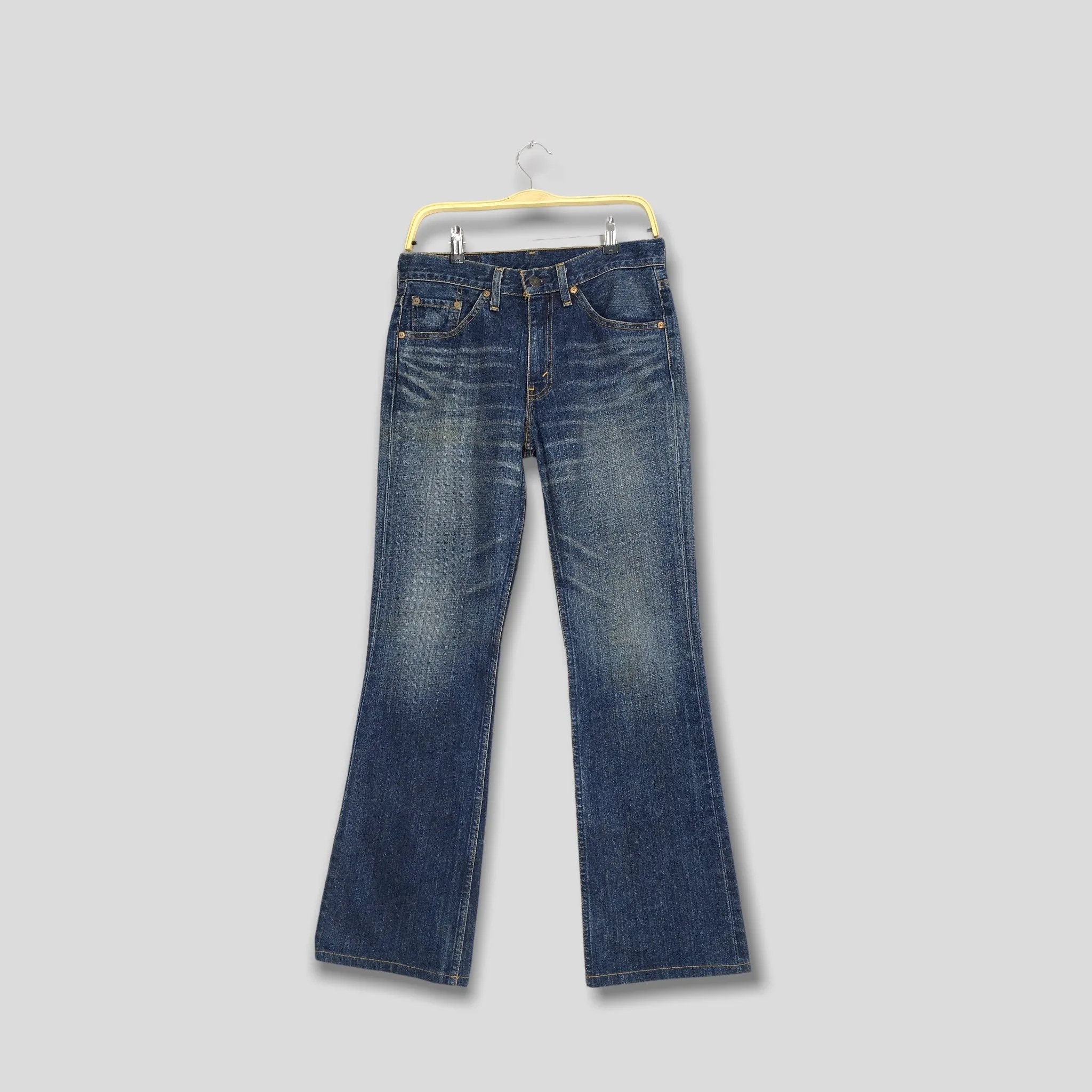 Levi's 517 Bootcut Indigo Blue Jeans Size 30x31