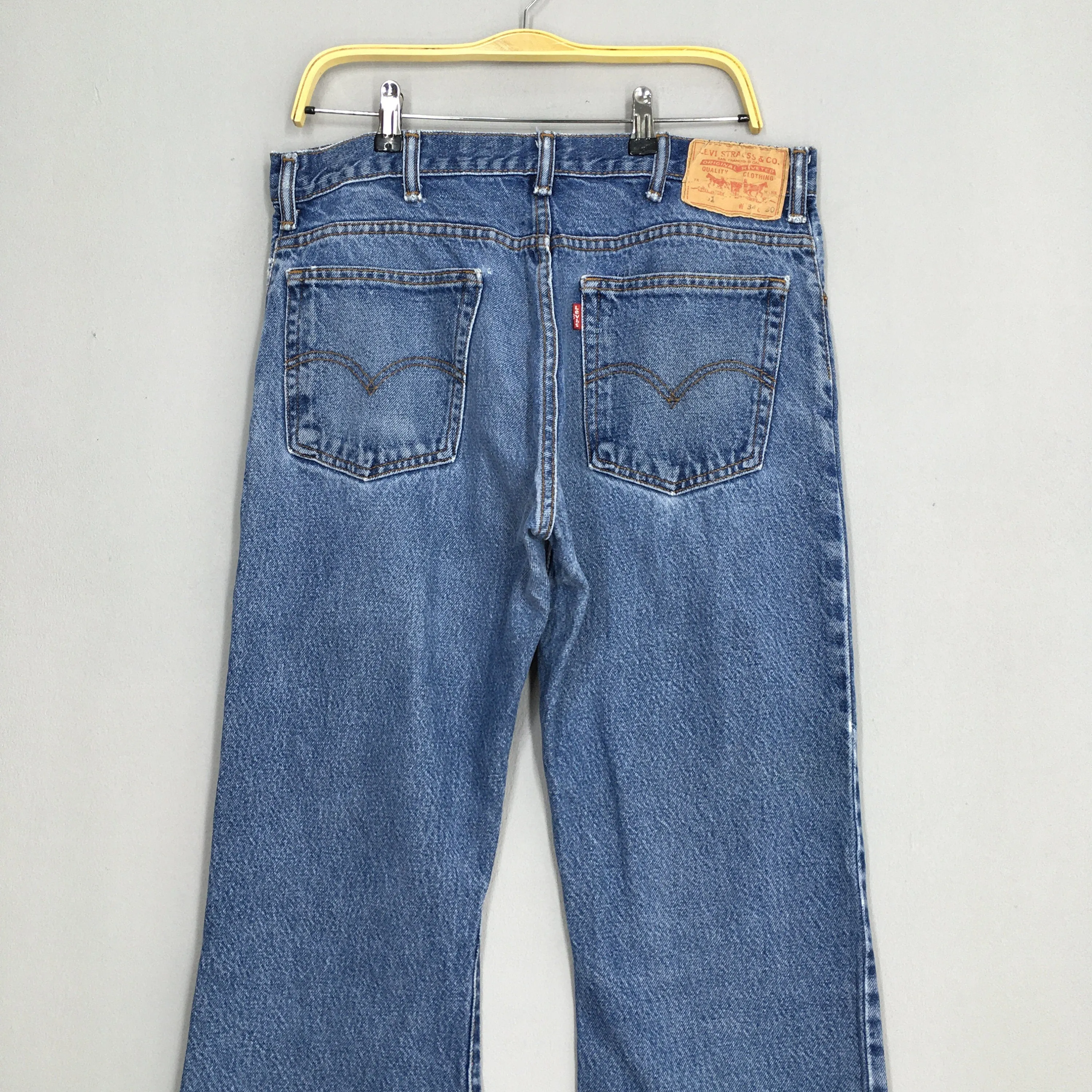 Levi's 517 Bootcut Jeans Faded Blue Size 33x31