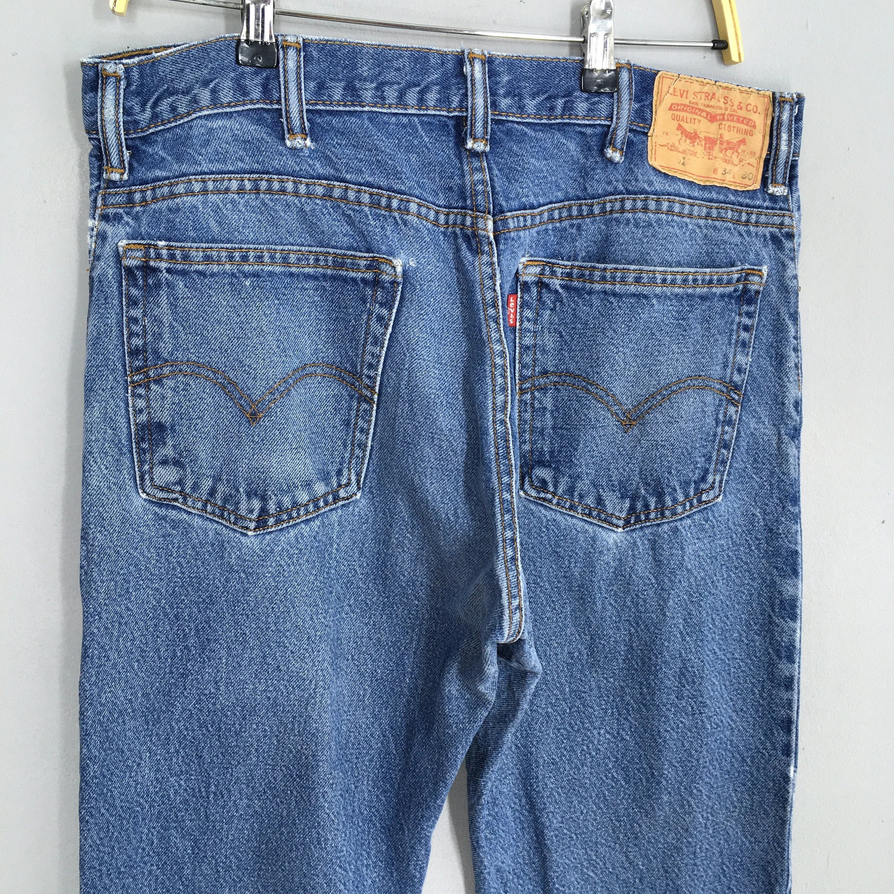 Levi's 517 Bootcut Jeans Faded Blue Size 33x31