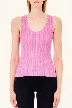 Liu Jo Metallic Sleeveless Top