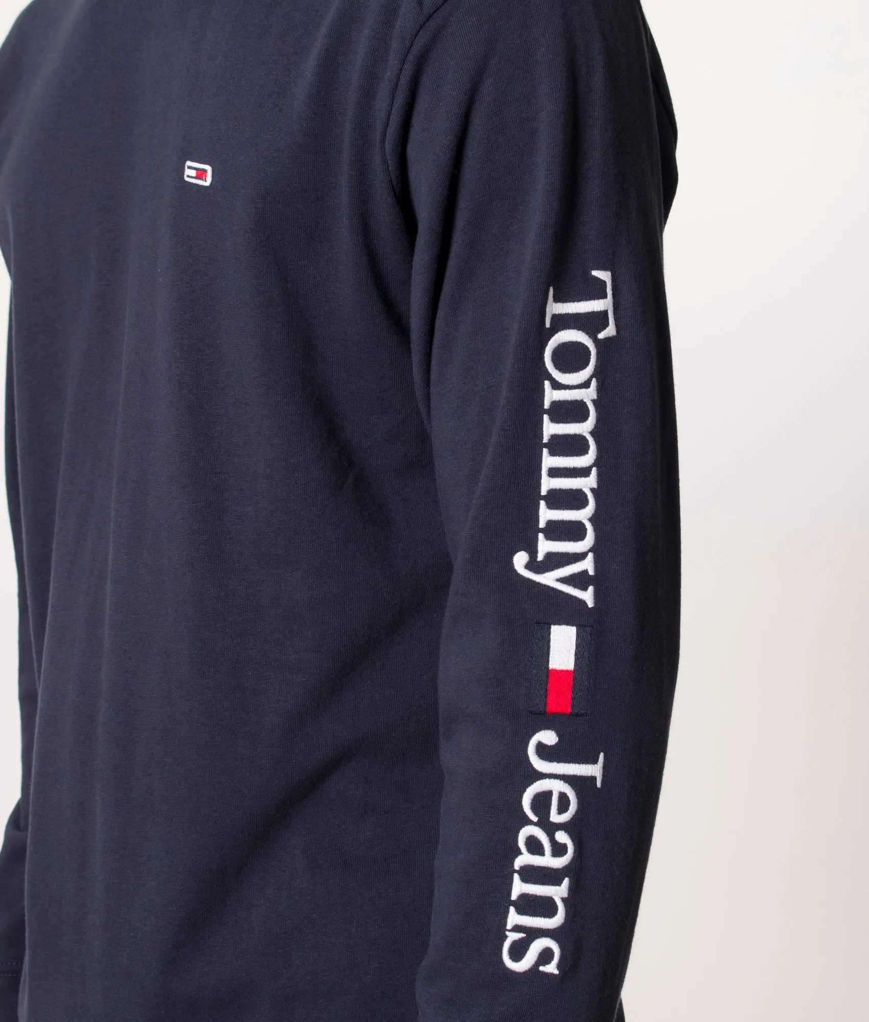 Long Sleeve Classic Serif Linear T-Shirt