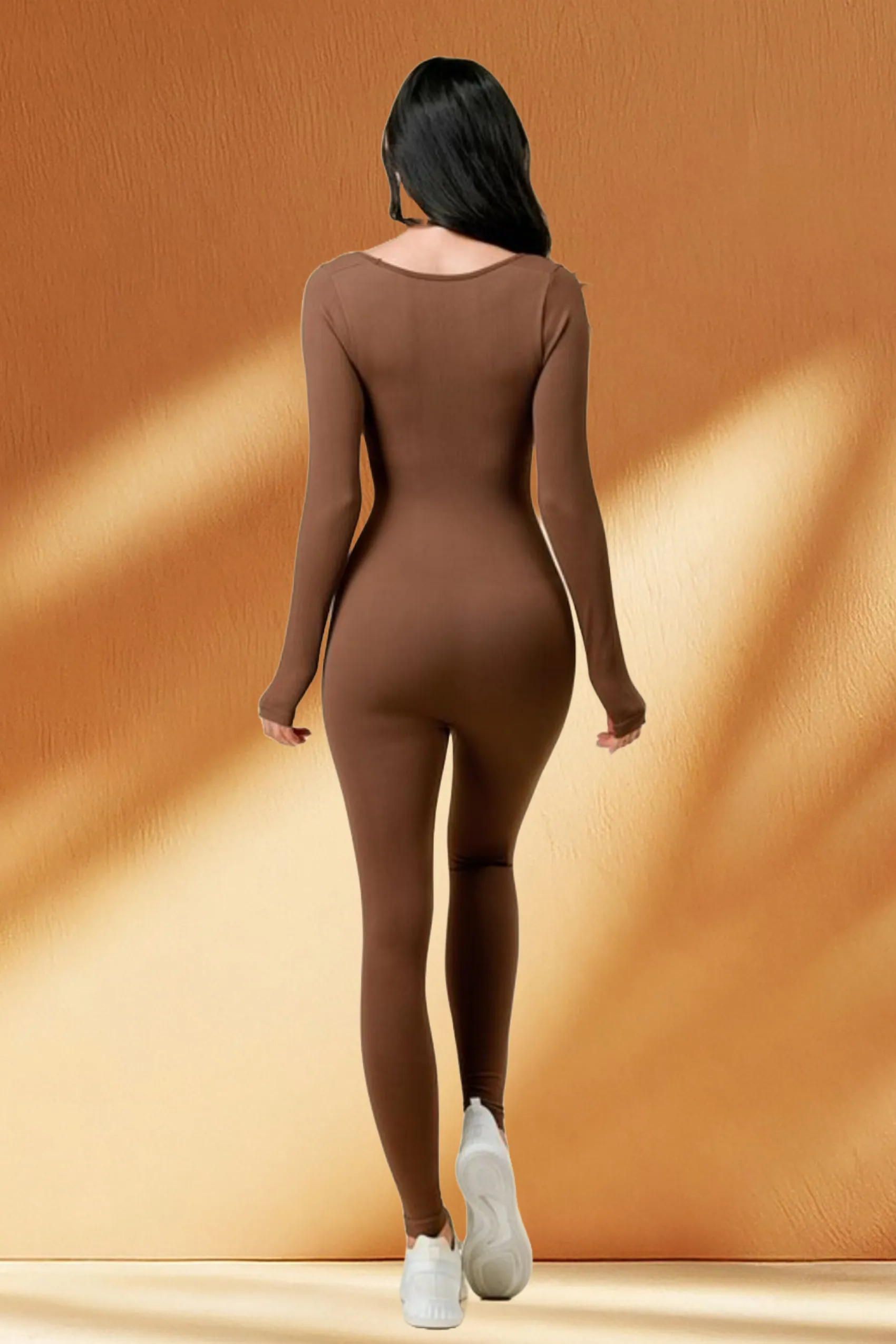 Long Sleeve Seamless Bodysuit