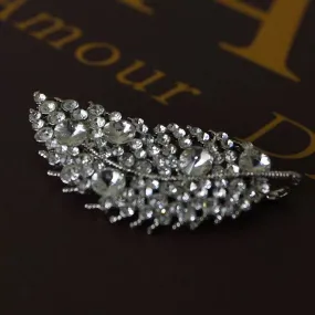 Meliora Silver leaf Brooch
