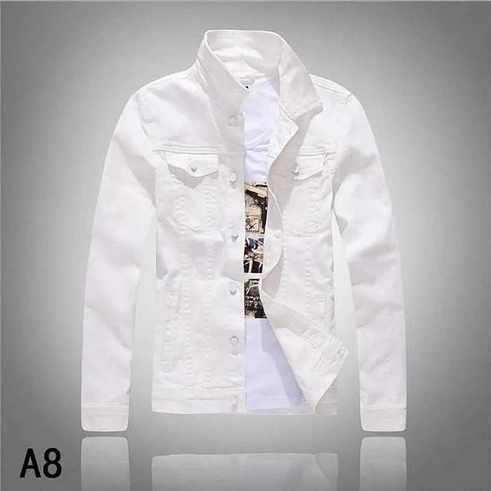 Men Cowboy Casual Slim Fit Jeans Coat Cotton Jacket