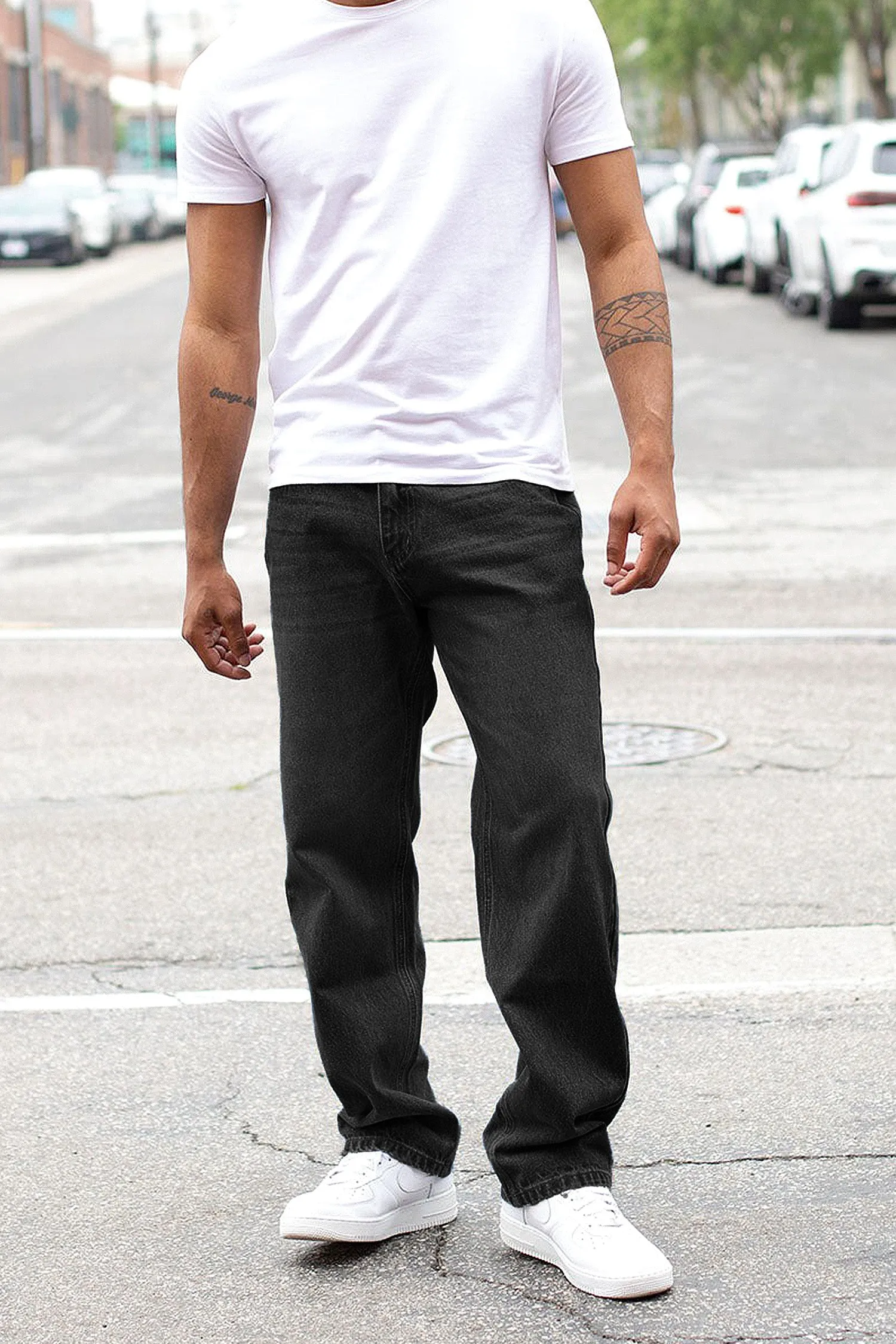 Men's Essential Baggy Denim Jeans
