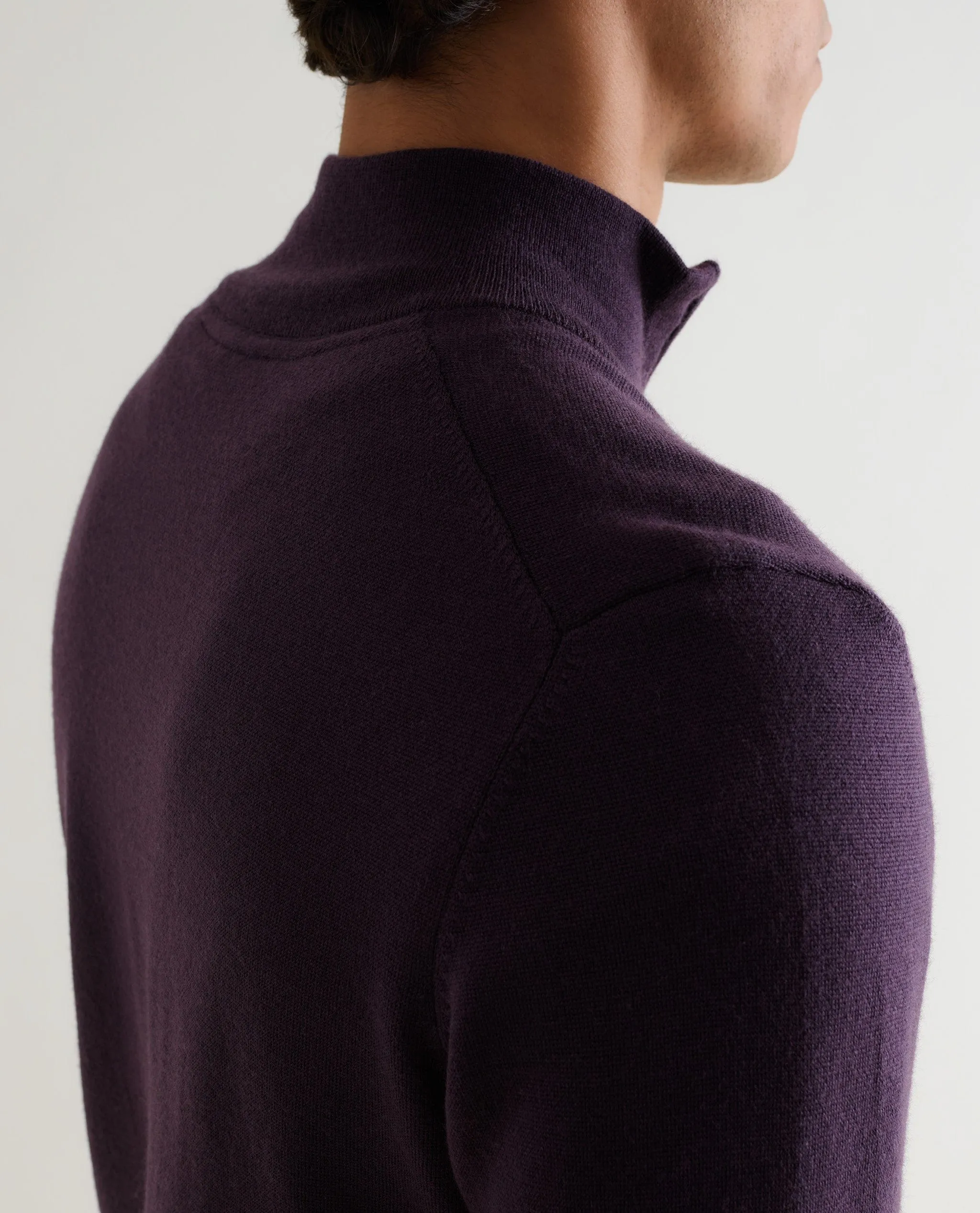 Men's Merino 1/4 Zip Jumper