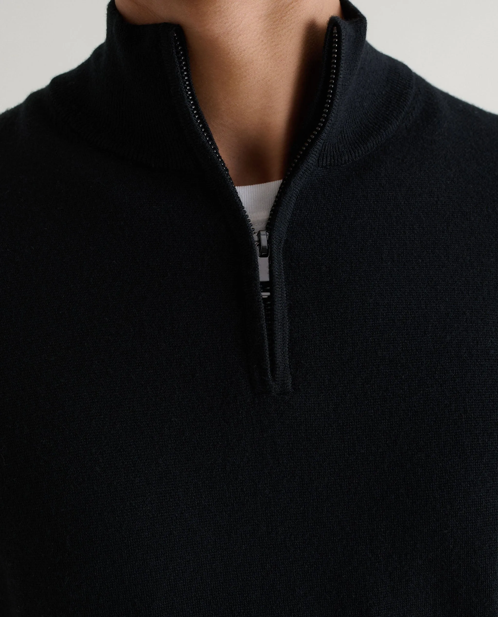 Men's Merino 1/4 Zip Jumper