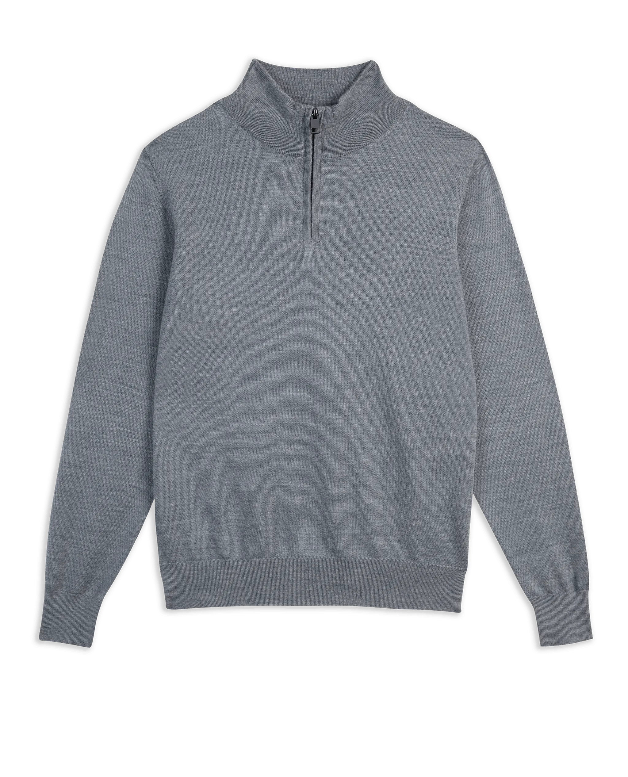 Men's Merino 1/4 Zip Jumper