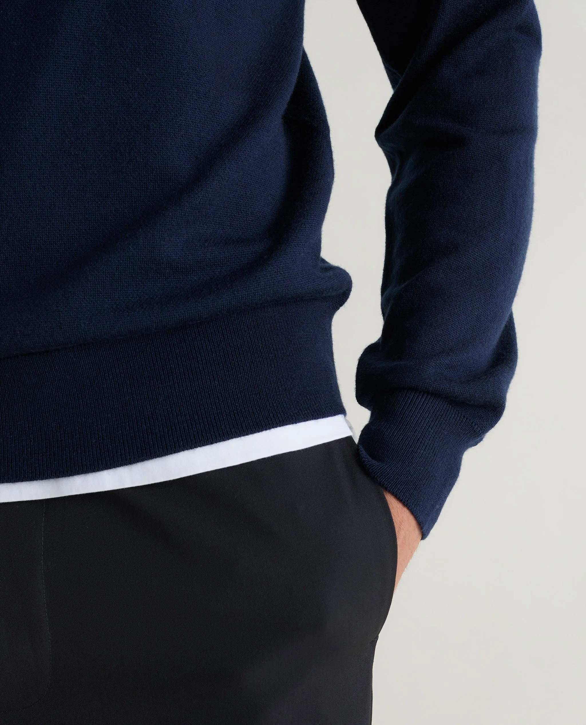 Men's Merino 1/4 Zip Jumper