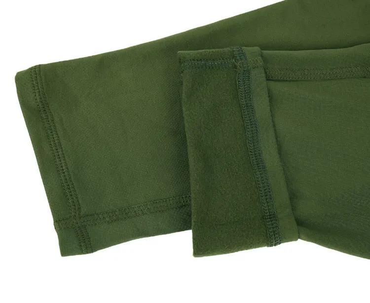 Men's Tactical Outdoor Fleece Thermal Long Johns Set