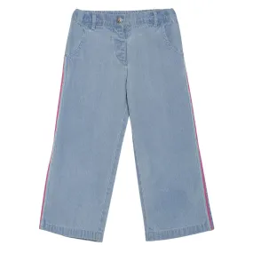 miniklub Baby Woven Cotton Lt Wash Color Denim Pant (6-12M)