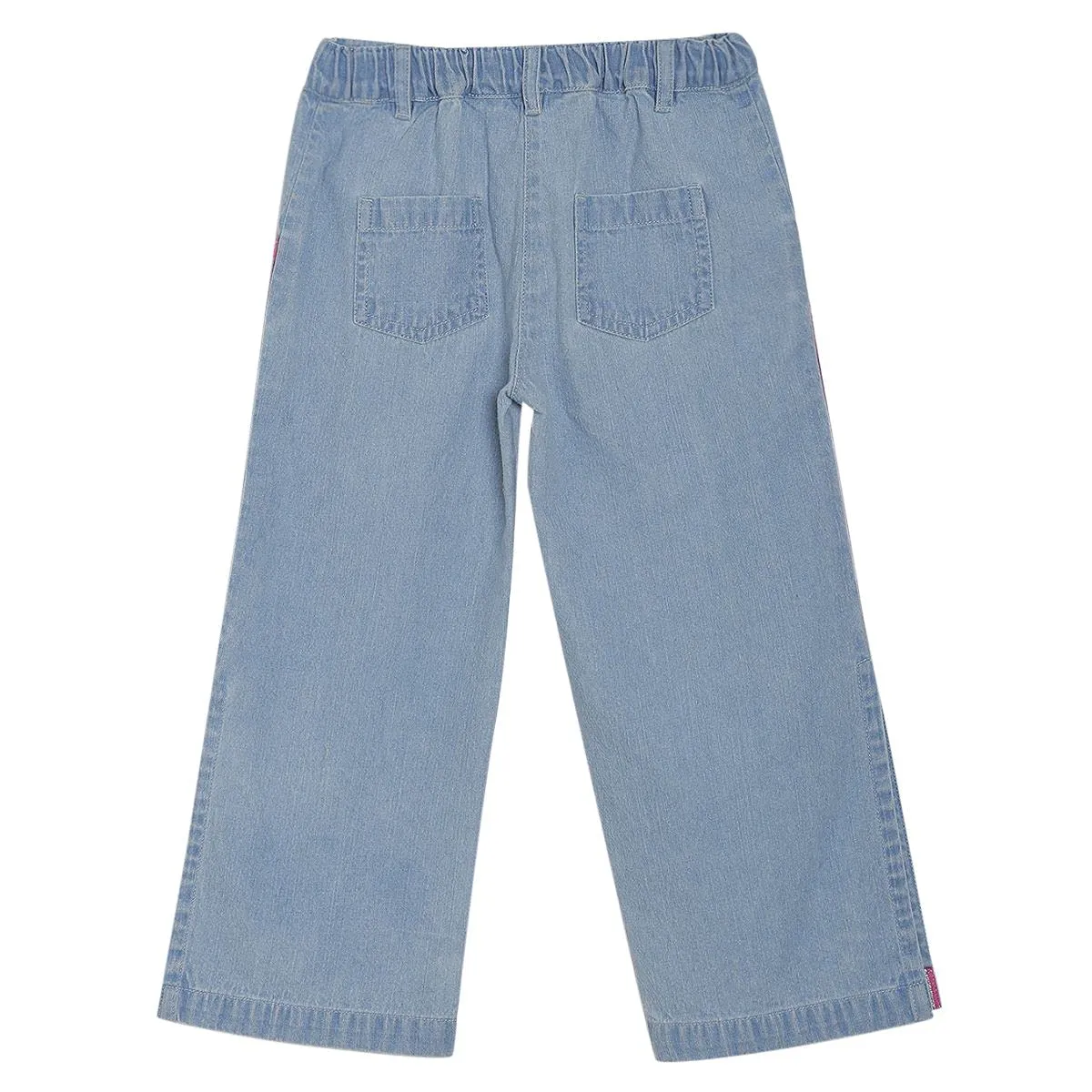 miniklub Baby Woven Cotton Lt Wash Color Denim Pant (6-12M)