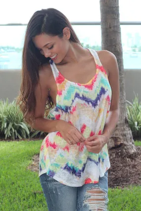 Multi Color Tank Top
