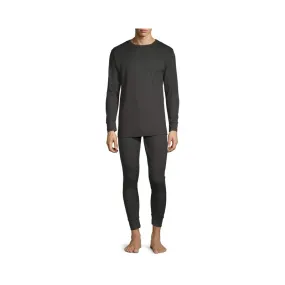 Northern Explosion Men's 2-Piece Thermal Underwear Set (Charcoal or Black)