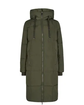 Nova Square Down Coat - Forest Night