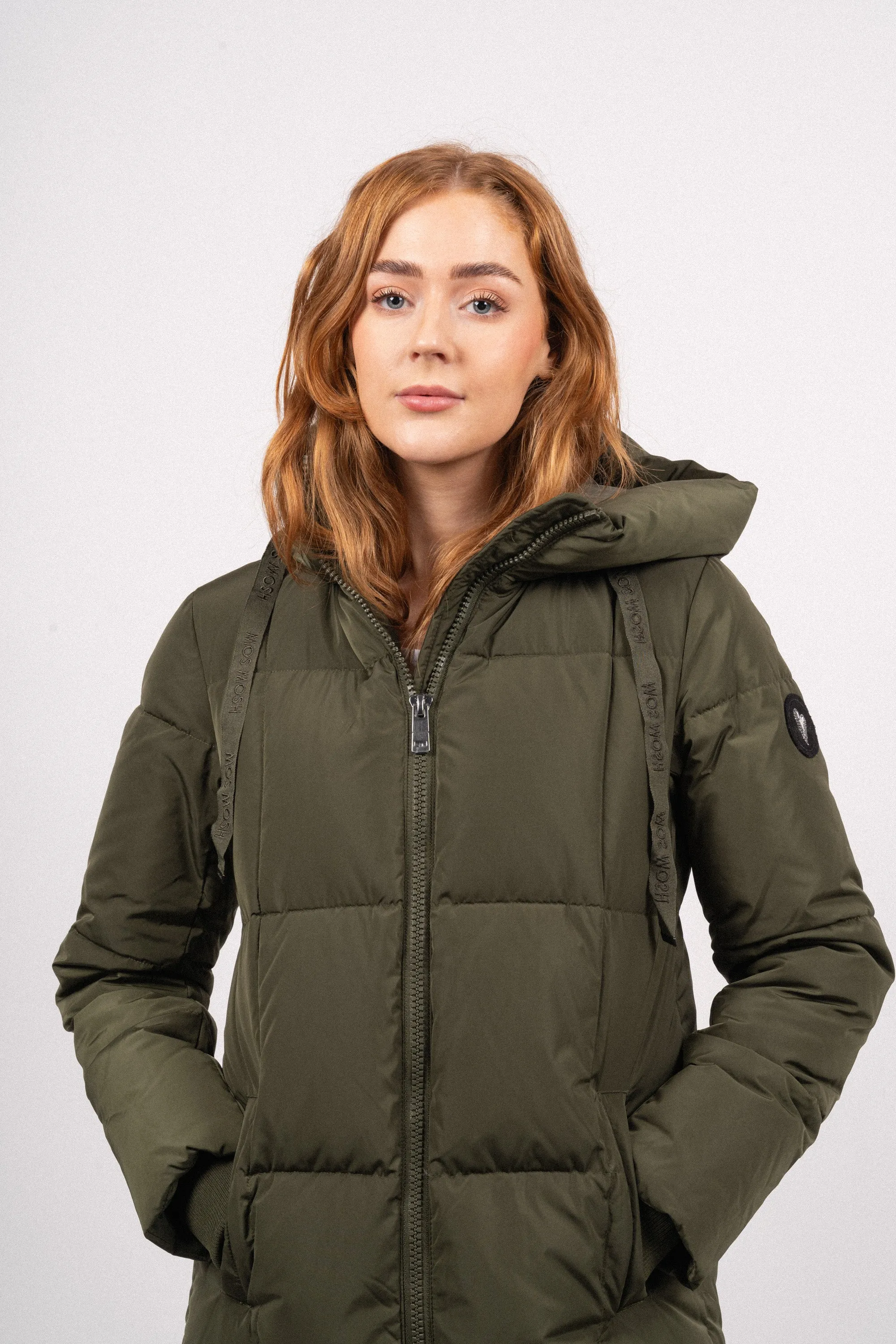 Nova Square Down Coat - Forest Night