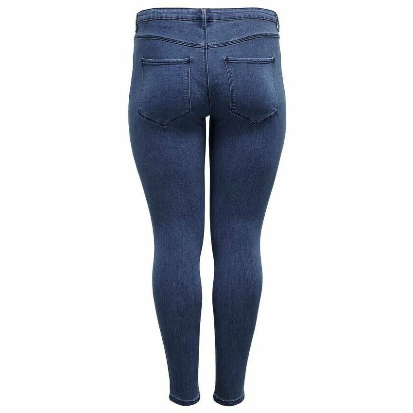 Only Carmakoma Blue Skinny Jeans