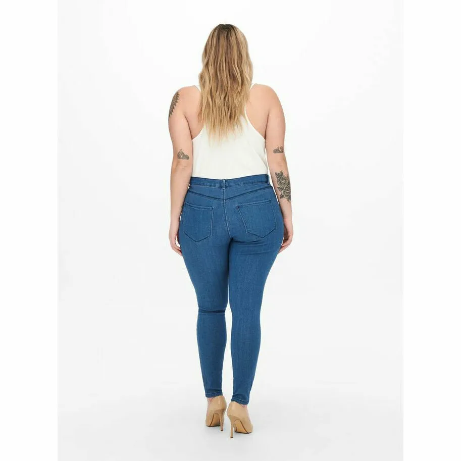 Only Carmakoma Blue Skinny Jeans