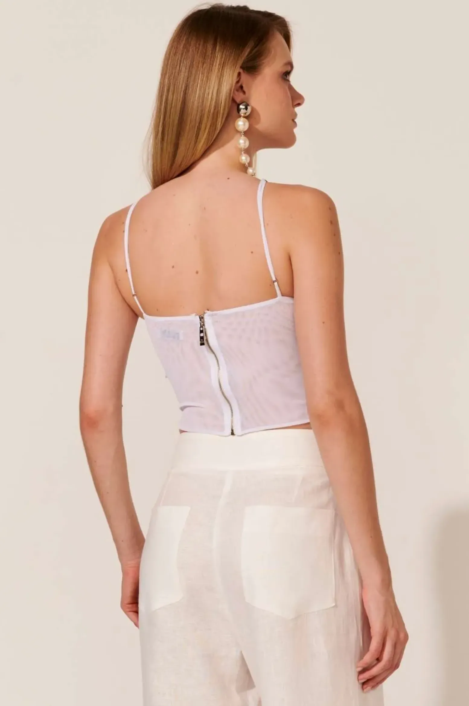 Pearl Cropped Top