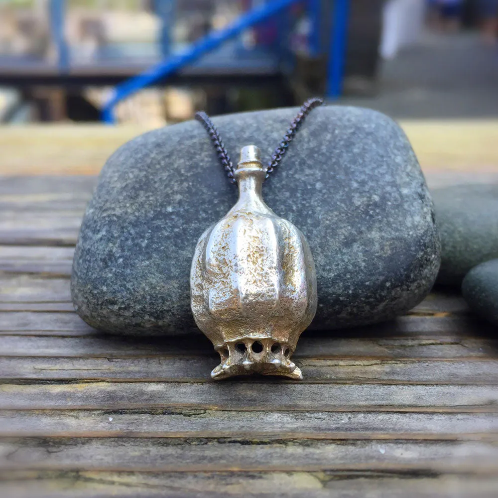 Penelope Poppy Pod Necklace
