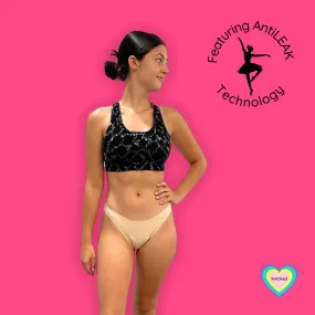 Period Dance Underwear ~ Dance Diva (Beige) ~ Seamless with Anti-leak Technology