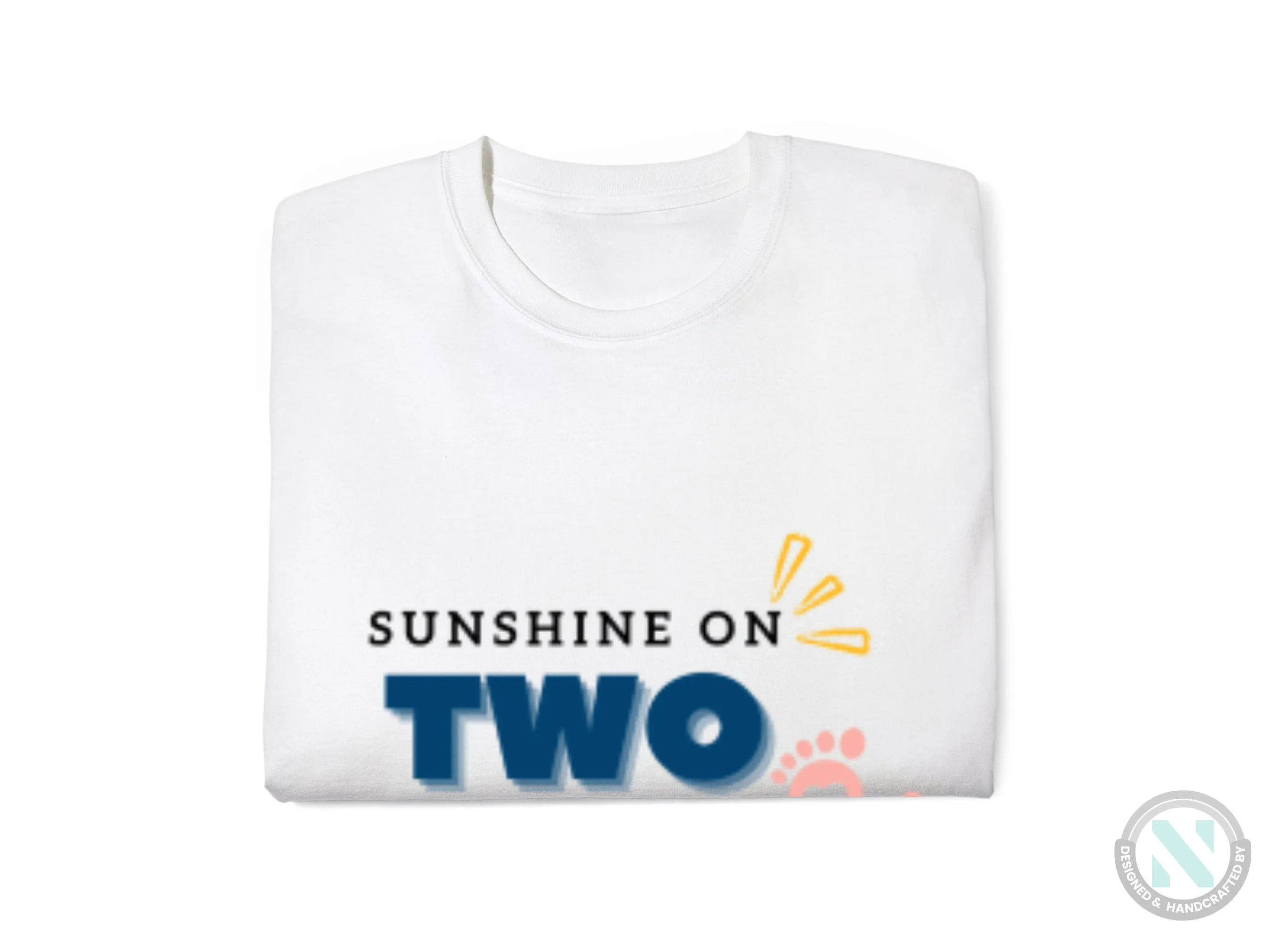 Personalize Name And Date Long Sleeve Baby Bodysuit for Boys with "Sunshine On Two Legs"