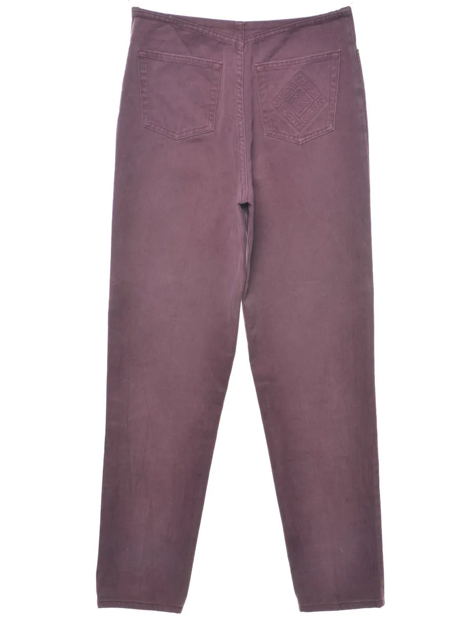 Plum Tapered Jeans - W28 L32